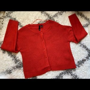 H&M orange sweater